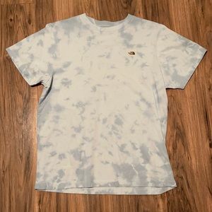 tie dye North Face t shirt